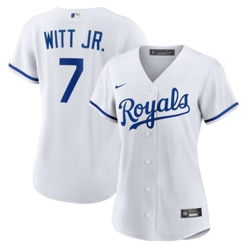 Bobby Witt Jr. Kansas City Royals Nike Women's Home Replica Player Jersey - White