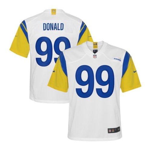 Aaron Donald Los Angeles Rams Nike Youth Game Jersey - White/Royal