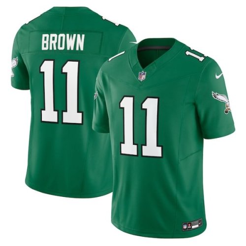 A.J. Brown Philadelphia Eagles Nike Vapor F.U.S.E. Limited Jersey - Kelly Green/Green
