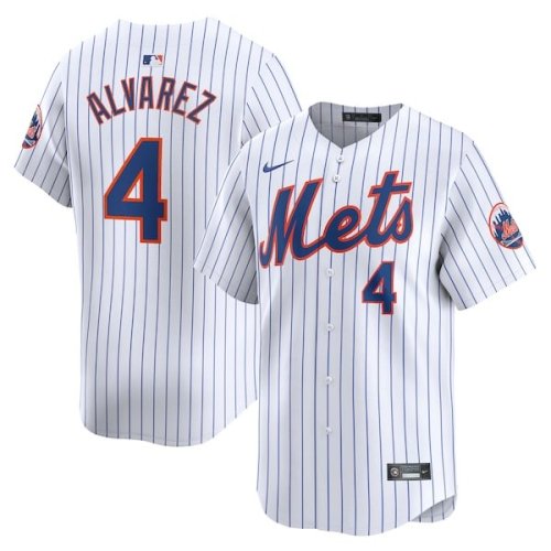 Francisco Alvarez New York Mets Nike Home Limited Player Jersey - White