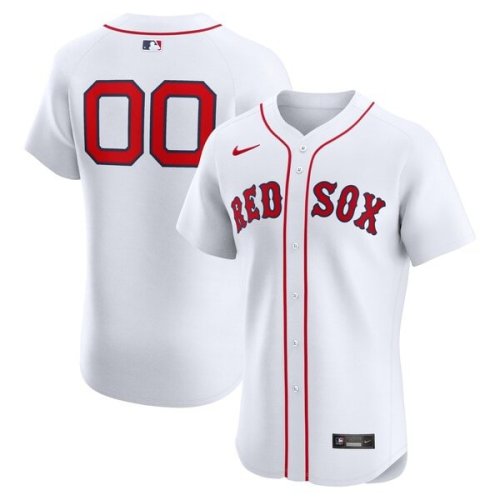 Boston Red Sox Nike Home Elite Custom Jersey - White