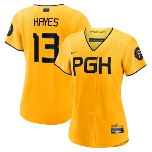 Ke'Bryan Hayes Pittsburgh Pirates Nike Women's 2023 City Connect Replica Player Jersey - Gold
