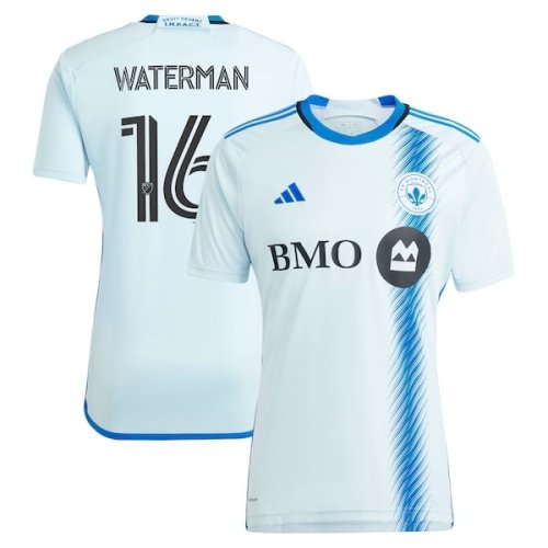 Joel Waterman CF Montreal adidas 2024 La Main Replica Player Jersey – Light Blue
