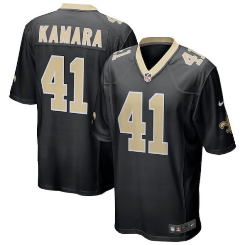 Alvin Kamara New Orleans Saints Nike Game Jersey - Black/White