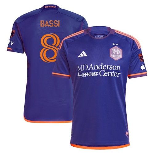 Amine Bassi Houston Dynamo FC adidas 2024 Still Holdin' Authentic Player Jersey – Purple