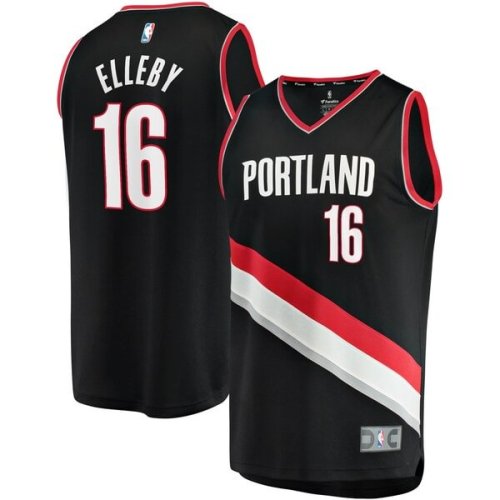 CJ Elleby Portland Trail Blazers Fanatics Branded Fast Break Replica Jersey - Icon Edition - Black