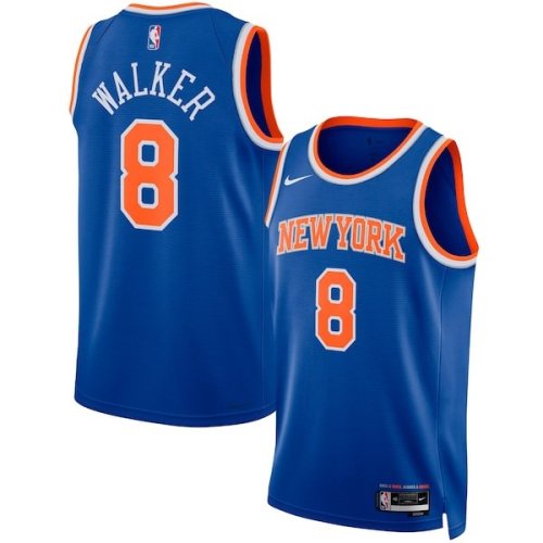 Kemba Walker New York Knicks Nike Unisex Swingman Jersey - Icon Edition - Blue