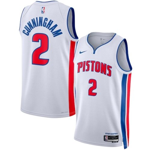 Cade Cunningham Detroit Pistons Nike Unisex Swingman Jersey - Association Edition - White/Blue