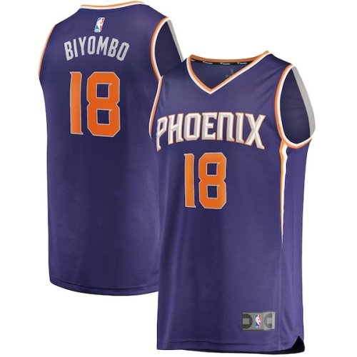 Bismack Biyombo Phoenix Suns Fanatics Branded Fast Break Replica Jersey - Icon Edition - Purple