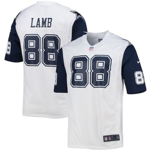CeeDee Lamb Dallas Cowboys Nike Alternate Game Jersey - White/Navy