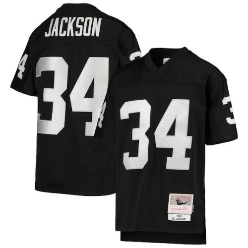Bo Jackson Las Vegas Raiders Mitchell & Ness Youth 1988 Legacy Retired Player Jersey - Black