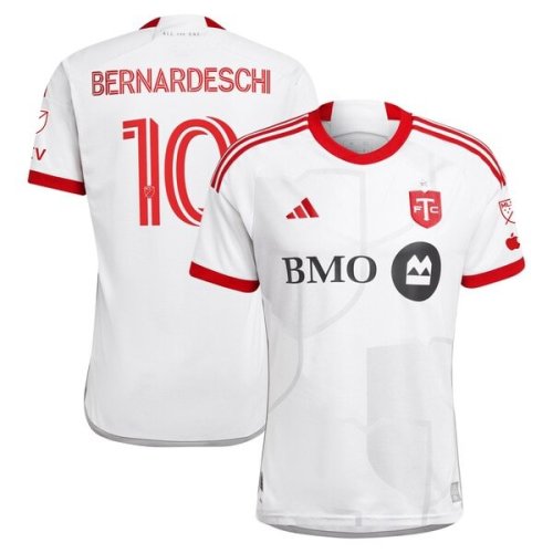 Federico Bernardeschi Toronto FC adidas 2024 GTA Kit Authentic Player Jersey – White
