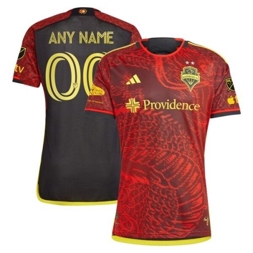 Seattle Sounders FC adidas 2024 The Bruce Lee Kit Authentic Custom Jersey - Red