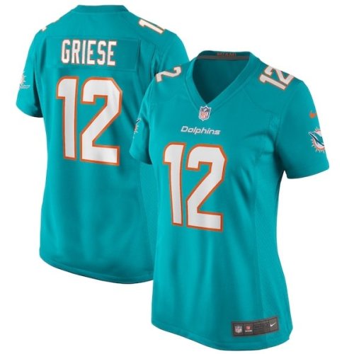 Bob Griese Miami Dolphins Nike Women's Game Retired Player Jersey - Aqua/White