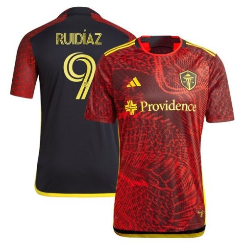 Raul Ruidiaz Seattle Sounders FC adidas 2024 The Bruce Lee Kit Replica Player Jersey – Red