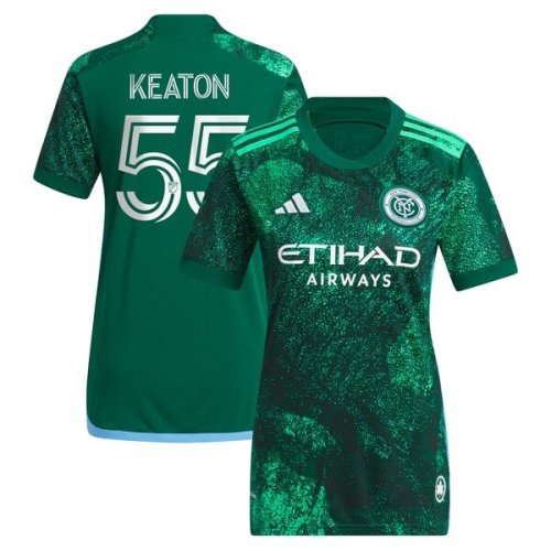 Keaton Parks New York City FC adidas Women's 2024 The Parks Replica Player Jersey - Green