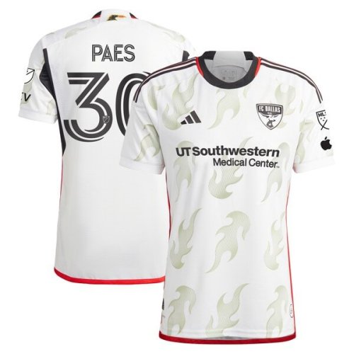 Maarten Paes FC Dallas adidas 2024 Burn Baby Burn Authentic Player Jersey – White