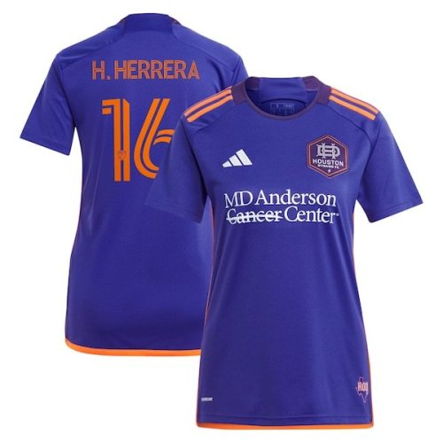 Héctor Herrera Houston Dynamo FC adidas Women's 2024 Still Holdin' Replica Player Jersey – Purple