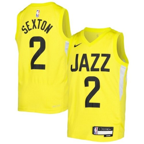 Collin Sexton Utah Jazz Nike Youth Swingman Jersey - Icon Edition - Yellow