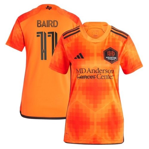 Corey Baird Houston Dynamo FC adidas Women's 2024 El Sol Replica Jersey - Orange