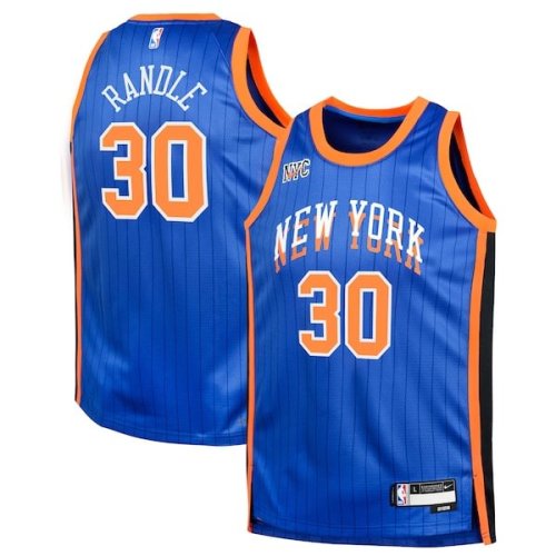 Julius Randle New York Knicks Nike Youth  Swingman Replica Jersey - City Edition - Blue