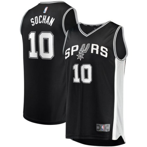 Jeremy Sochan San Antonio Spurs Fanatics Branded Fast Break Replica Player Jersey - Icon Edition - Black