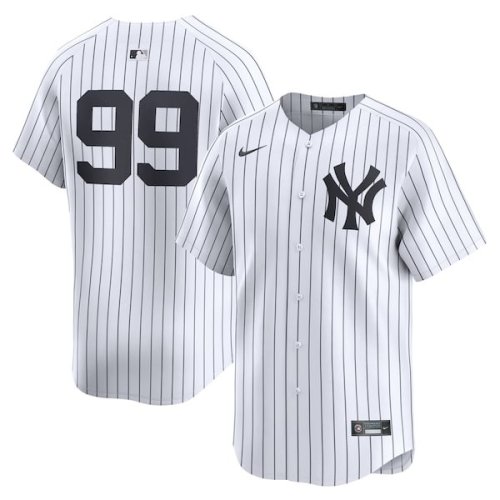Aaron Judge New York Yankees Nike Home Limited Player Jersey - White/Gray