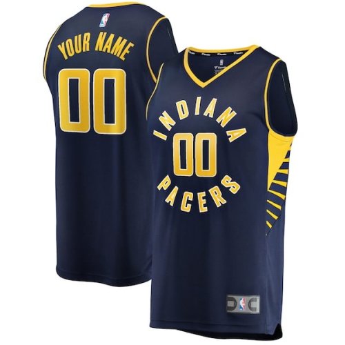 Indiana Pacers Fanatics Branded Youth Fast Break Custom Replica Jersey Navy - Icon Edition