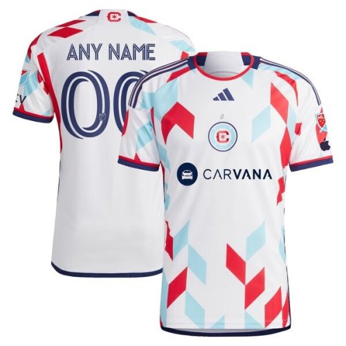 Chicago Fire adidas 2024 A Kit For All Authentic Custom Jersey – White