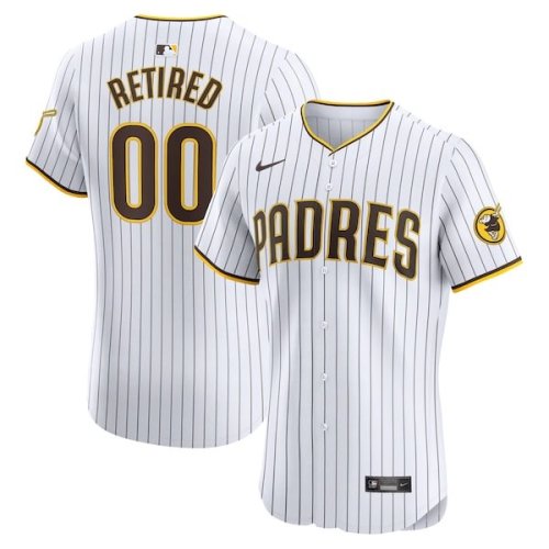 San Diego Padres Nike Home Elite Pick-A-Player Retired Roster Jersey - White