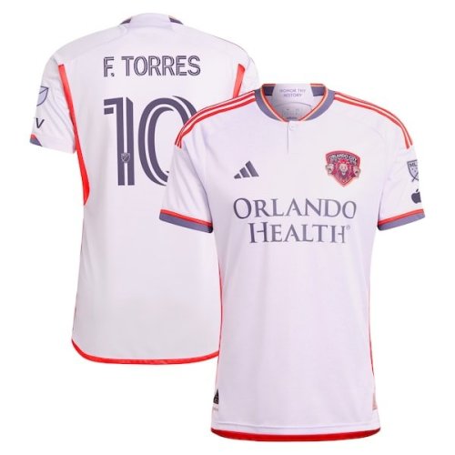 Facundo Torres Orlando City SC adidas 2024 Legacy Kit Authentic Player Jersey – Purple