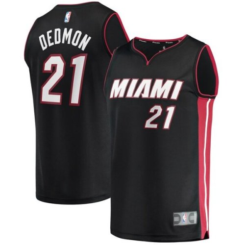 Dewayne Dedmon Miami Heat Fanatics Branded Youth Fast Break Replica Jersey - Icon Edition - Black