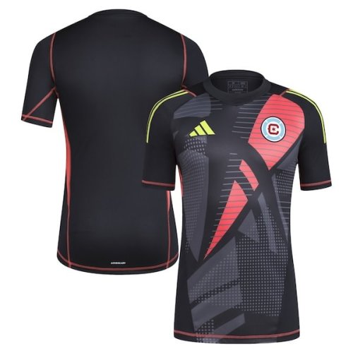 Chicago Fire adidas 2024 Goalkeeper Jersey - Black