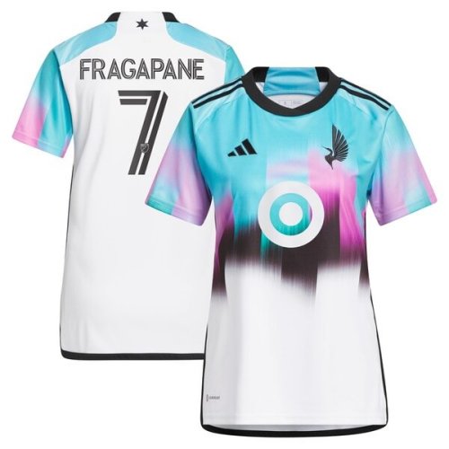 Franco Fragapane Minnesota United FC adidas Women's 2024 The Northern Lights Kit Replica Jersey - White