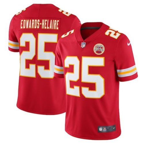 Clyde Edwards-Helaire Kansas City Chiefs Nike Vapor Limited Jersey - Red/White