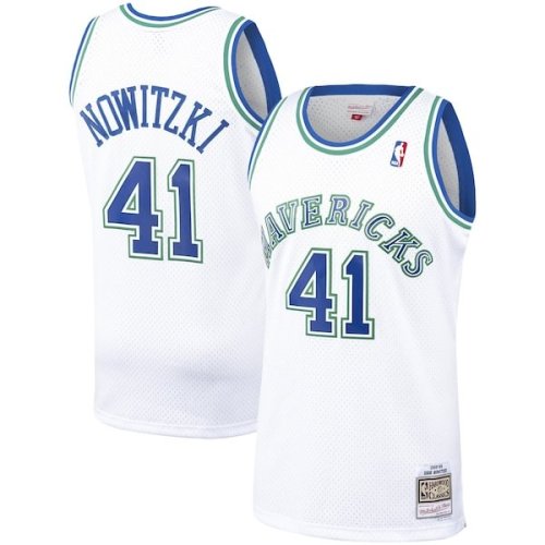 Dirk Nowitzki Dallas Mavericks Mitchell & Ness 1998/99 Hardwood Classics Swingman Jersey - White