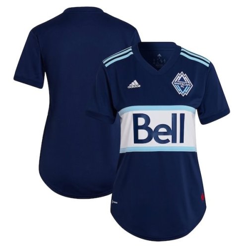 Vancouver Whitecaps FC adidas Women's 2022 The Hoop x This City Replica Blank Jersey - Blue