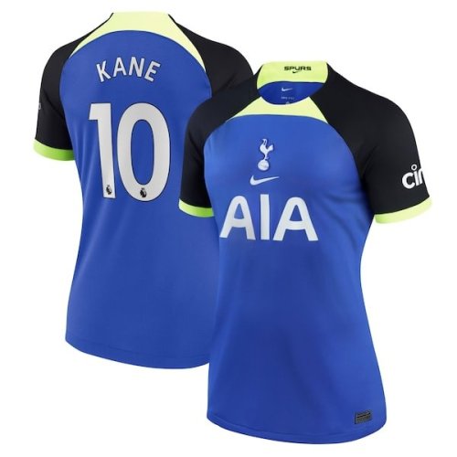 Harry Kane Tottenham Hotspur Nike Women's 2022/23 Away Breathe Stadium Replica Player Jersey - Blue