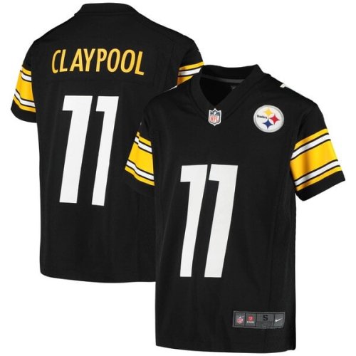 Chase Claypool Pittsburgh Steelers Nike Youth Game Jersey - Black