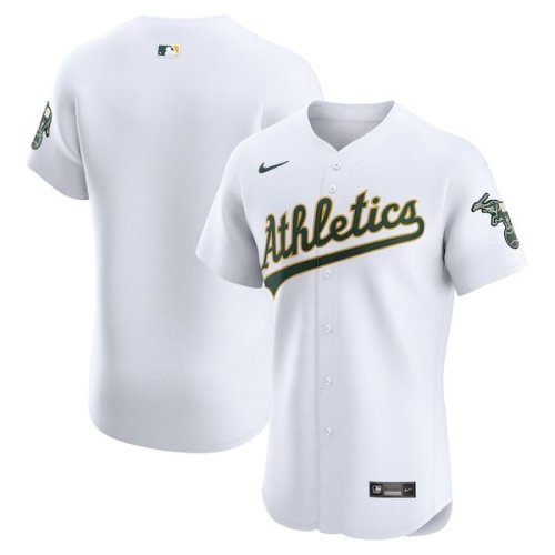 Oakland Athletics Nike Home Elite Jersey - White