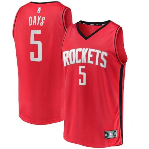 Darius Days Houston Rockets Fanatics Branded Youth Fast Break Player Jersey - Icon Edition - Red
