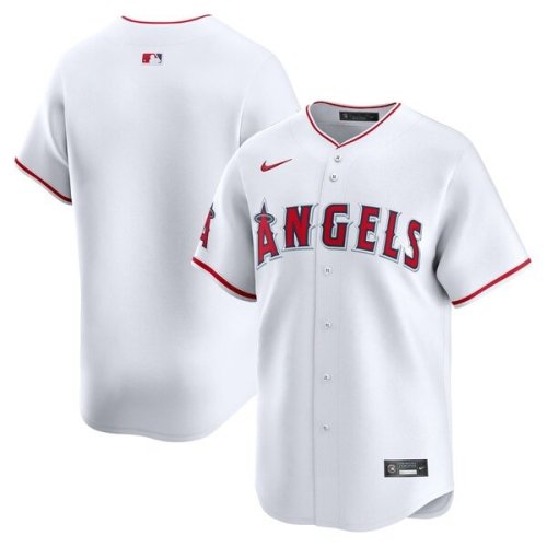 Los Angeles Angels Nike Home Limited Jersey - White