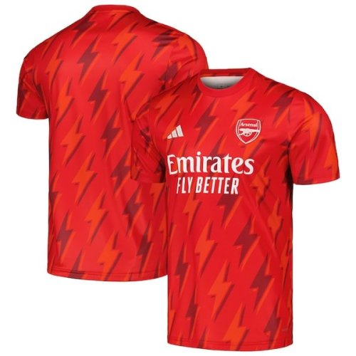 Arsenal adidas 2023/24 Pre-Match Top - Red