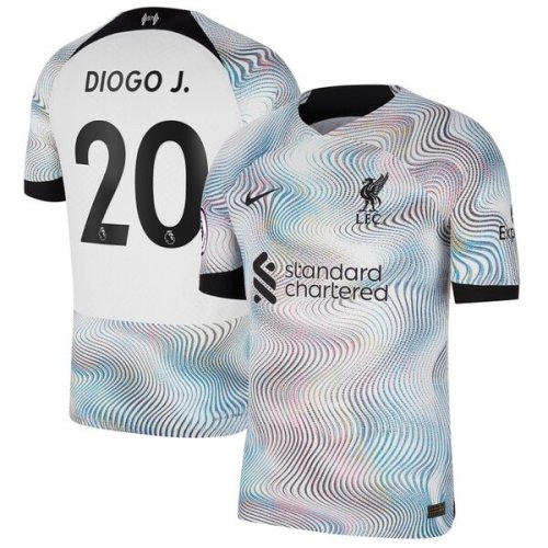 Diogo Jota Liverpool Nike 2022/23 Away Vapor Match Authentic Player Jersey - White