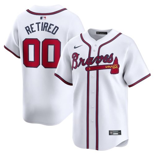 Atlanta Braves Nike Home Limited Pick-A-Player Retired Roster Jersey - White