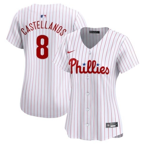 Nick Castellanos Philadelphia Phillies Nike Women's  Home Limited Player Jersey - White