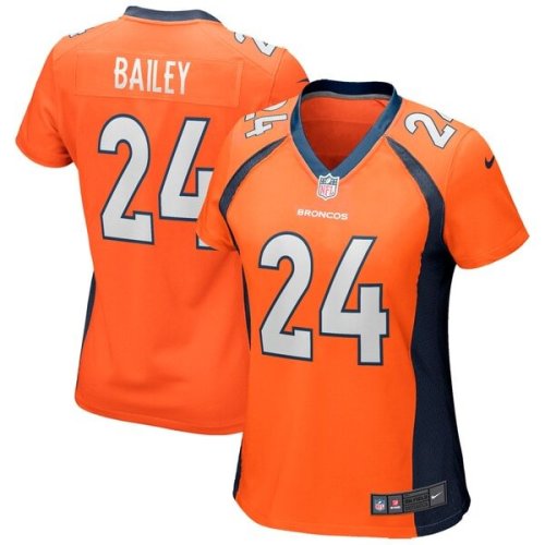Champ Bailey Denver Broncos Nike Women's Game Retired Player Jersey - Orange/Navy