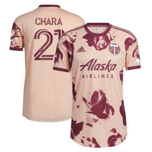 Diego Chara Portland Timbers adidas 2024 Heritage Rose Kit Authentic Player Jersey - Pink