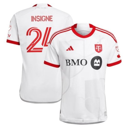 Lorenzo Insigne Toronto FC adidas 2024 GTA Kit Authentic Player Jersey – White