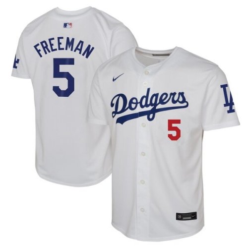 Freddie Freeman Los Angeles Dodgers Nike Youth Home Limited Player Jersey - White
